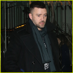 Justin Timberlake Enjoys Night Out with Friends in London