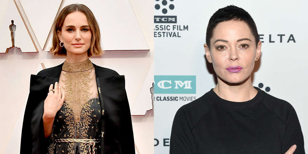 Natalie Portman Responds to Rose McGowan Slamming Her Oscars Dress