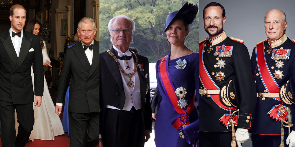 Prince William, Crown Princess Victoria, Prince Haakon & More Royals