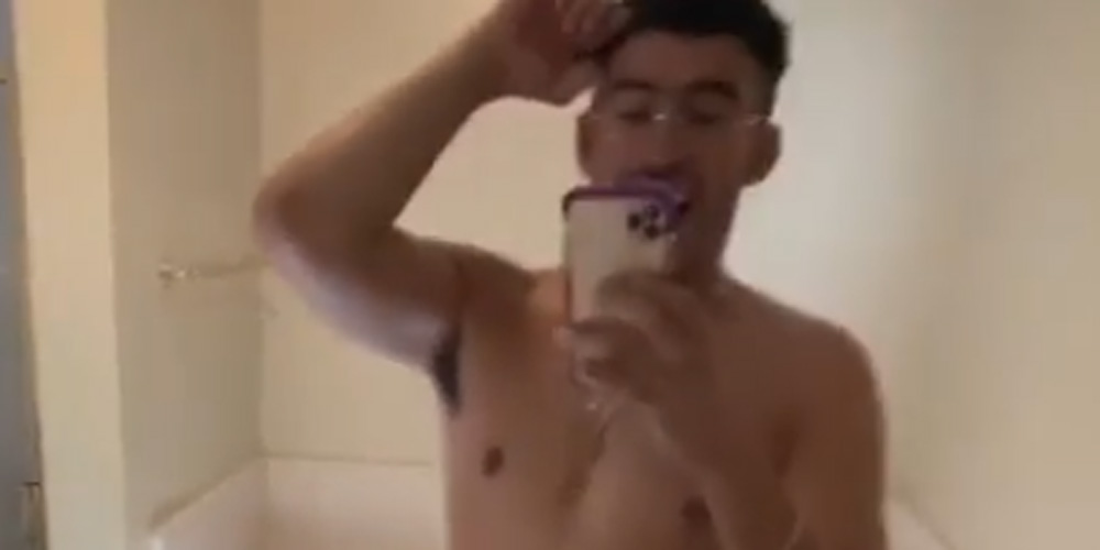 Bad Bunny Gives Fans an Eyeful While Dancing in His Underwear – W...
