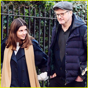 Colin Firth Enjoys Day Out with Mystery Woman After Announcing Split From Wife Livia