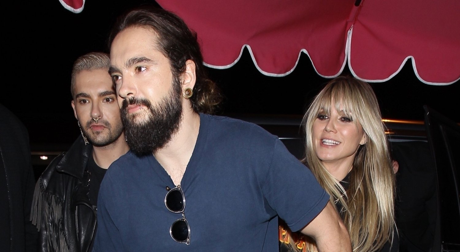 Heidi Klum & Husband Tom Kaulitz Grab Dinner with His Brother Bill in