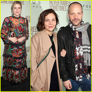 Great Gerwig & Maggie Gyllenhaal Support Young Stars at 'Never Rarely Sometimes Always' Premiere