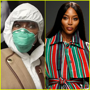 Naomi Campbell Defends Wearing A Hazmat Suit For Travelling in New Video