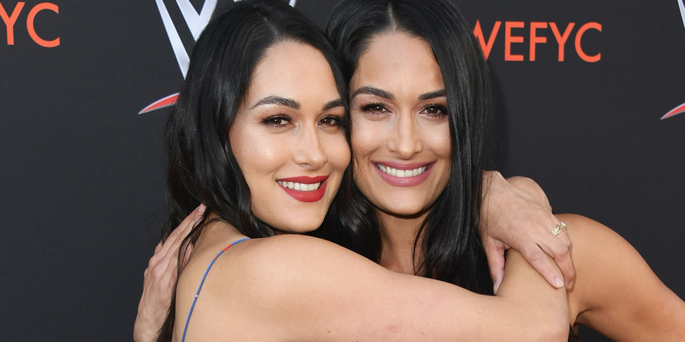Nikki & Brie Bella Are Quarantining Together While Pregnant Watch