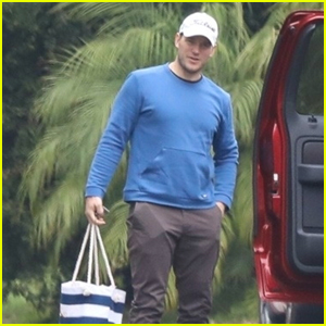Chris Pratt Brings His Son Jack to Mother-In-Law Maria Shriver's House on Mother's Day
