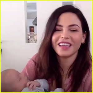 Jenna Dewan Cradles Baby Callum During Appearance on ‘The Talk’ While