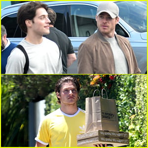 Richard Madden & Teen Wolf's Froy Gutierrez Quarantining at Emilia Clarke's Venice Home