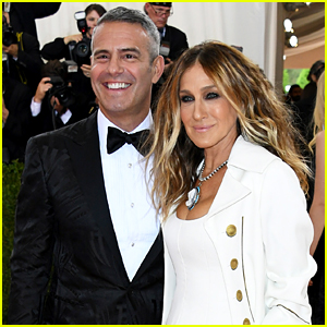 Met Gala Dates Sarah Jessica Parker & Andy Cohen Visit Each Other on the First Monday of May