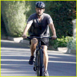 Tobey Maguire Enjoys a Bike Ride Around the Neighborhood Amid Pandemic