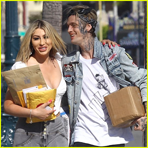 Aaron Carter & Fiancee Melanie Martin Look So Happy in These Post-Engagement Pics
