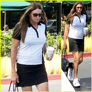 Caitlyn Jenner Grabs Coffee After Golfing at Her Private Club