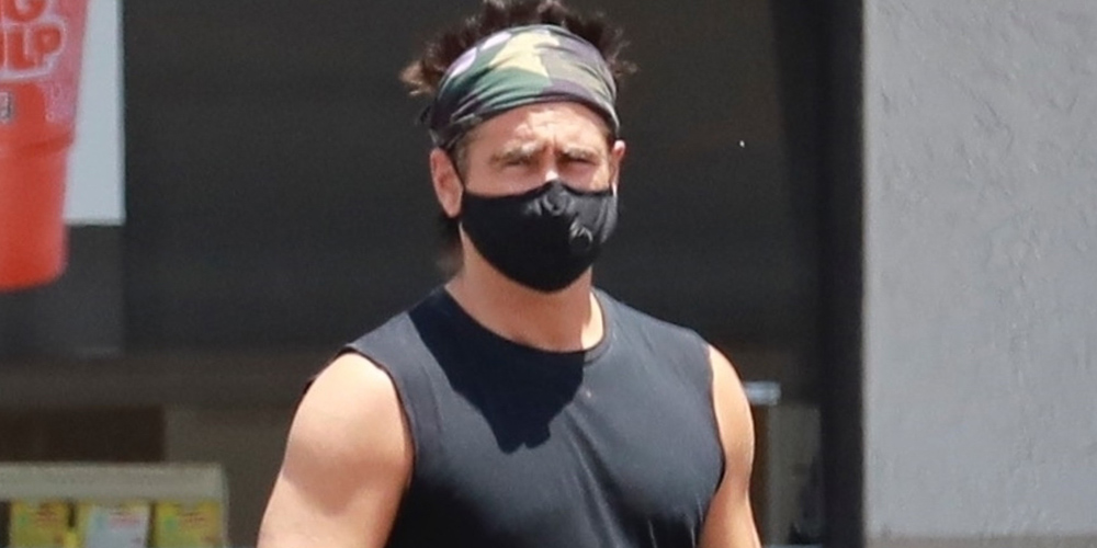 Colin Farrell Ripped Colin Farrell Shows Off Muscles In Sleeveless Top While Out in LA ...