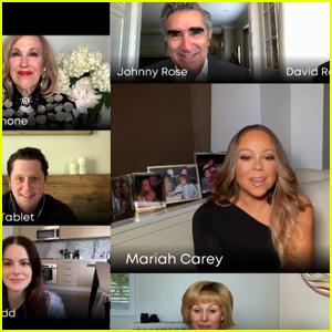 Mariah Carey Crashes 'Schitt's Creek' Cast Performance of 'Hero' on YouTube's 'Dear Class of 2020' - Watch! (Video)