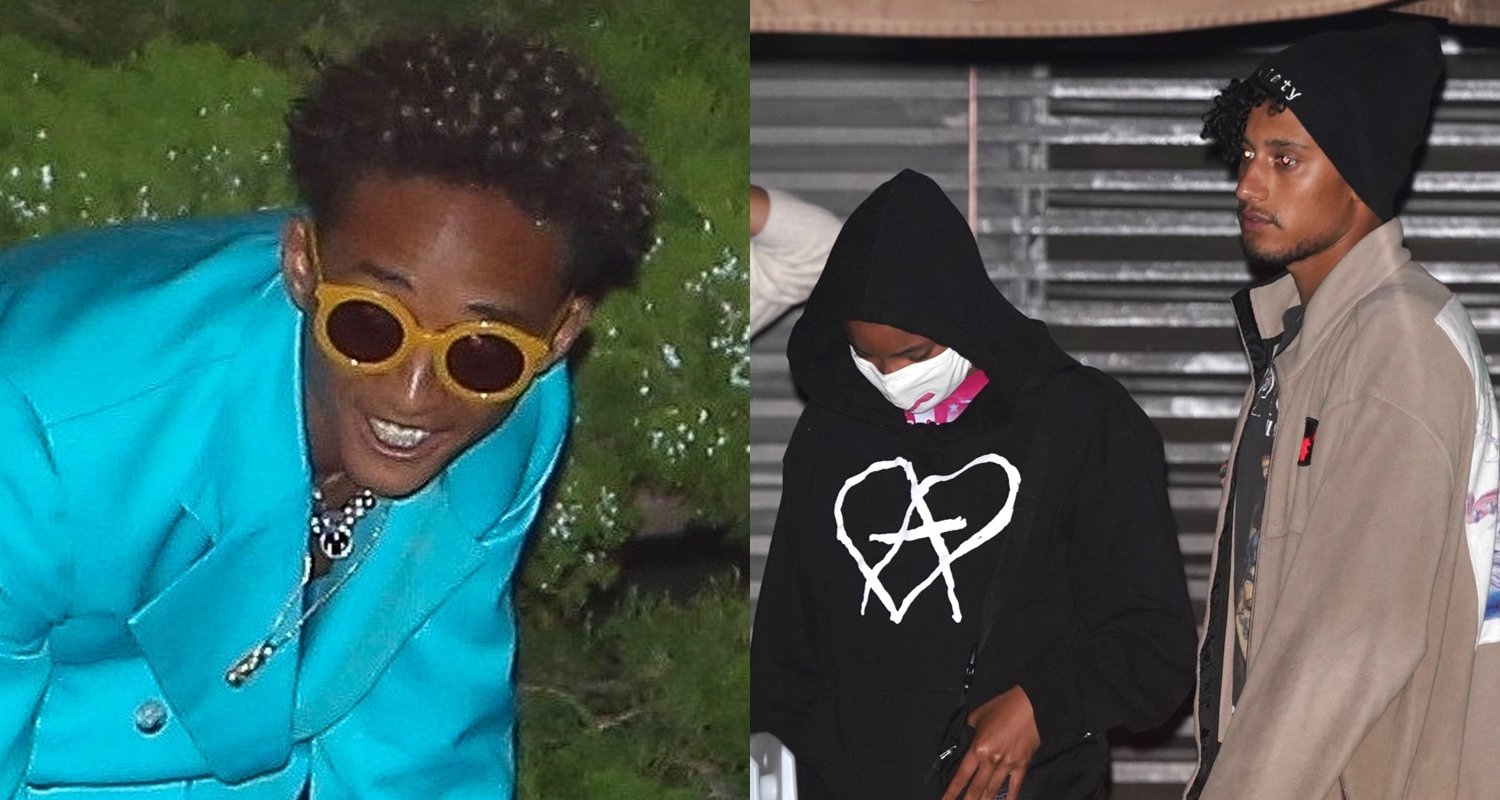 Jaden Smith Grabs Dinner with Sister Willow & Her Boyfriend Tyler Cole