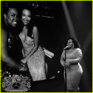 Amber Riley Sings a Tribute for Naya Rivera on 'Jimmy Kimmel Live' - Watch Now!