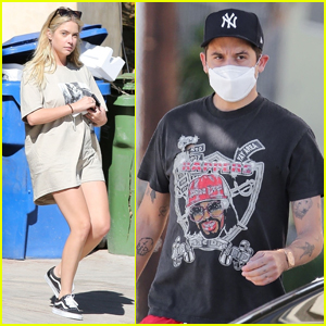 Ashley Benson & Boyfriend G-Eazy Run Errands Together in Los Feliz