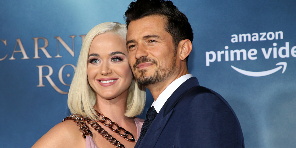 Orlando Bloom Sneaks Up & Scares Katy Perry During Her Instagram Live