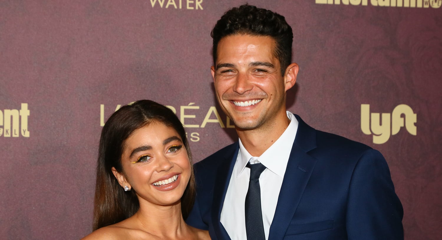 Sarah Hyland & Wells Adams Celebrate Their Original Wedding Date | Sarah Hyland, Wells Adams - Vimarsana News