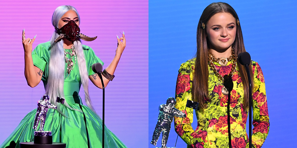 Joey King Presents Song of the Year to Lady Gaga at MTV VMAs 2020