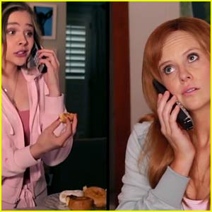 Chloe Moretz Joins Sarah Ramos to Recreate an Iconic 'Mean Girls' Scene - Watch Now!