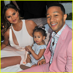 Chrissy Teigen & John Legend's Daughter Has Started Sneaking Out of Her Bedroom at Night Using This Technique