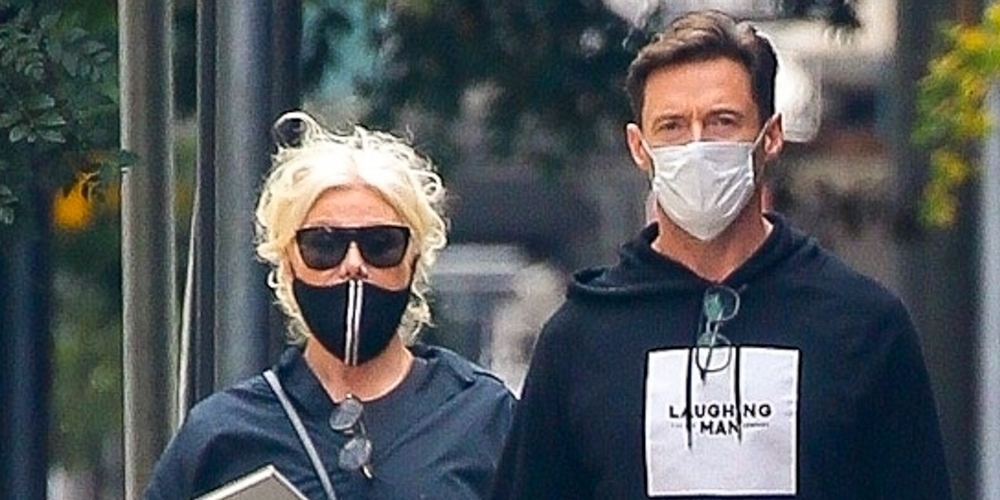 Hugh Jackman Promotes His Coffee Brand Alongside Wife Deborra Lee
