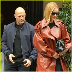 Rosie Huntington-Whiteley & Jason Statham Step Out for Lunch in London