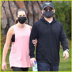 Lea Michele Spotted on a Walk with Husband Zandy Reich After Giving Birth