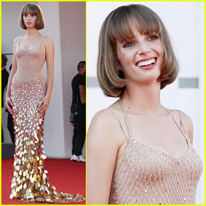 Maya Hawke Wows in Versace at Her Venice Film Festival Premiere!