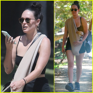 Rumer Willis Goes for Hike After Hang Out with Armie Hammer
