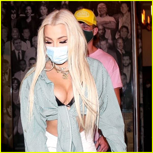 Tana Mongeau & Harry Jowsey Enjoy a Dinner Date in West Hollywood