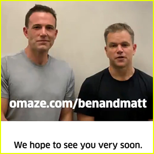 Ben Affleck Debuts Clean Shaven Face in Omaze Video with BFF Matt Damon!