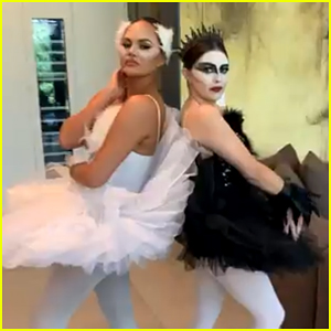 Chrissy Teigen Is The Ballerina From 'Black Swan' For Halloween 2020!