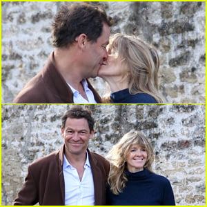 Dominic West & Wife Catherine FitzGerald Release Joint Statement, Kiss After Lily James PDA Pics