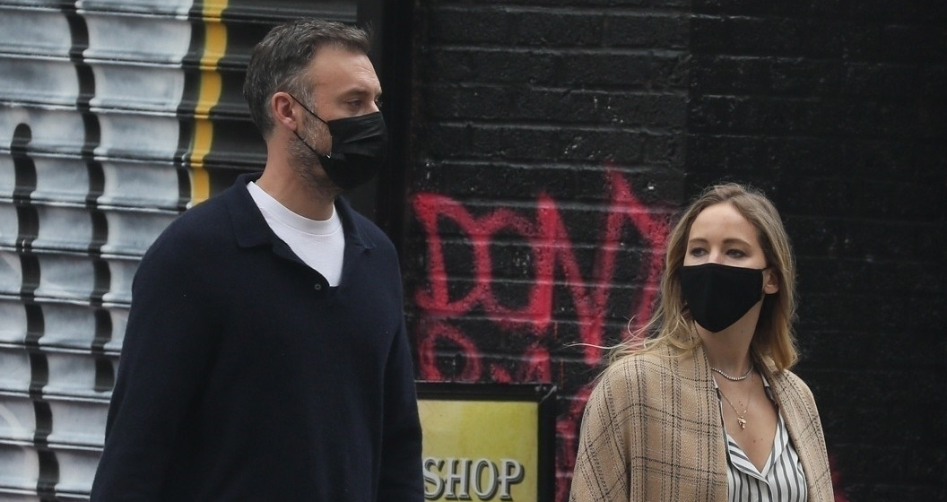 Jennifer Lawrence Steps Out in New York with Husband Cooke Maroney