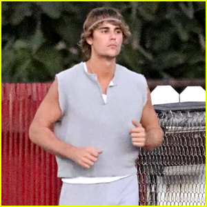 Justin Bieber Covers His Tattoos to Play Rocky Balboa in New Music Video - See Set Photos!