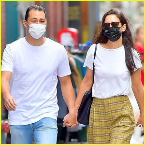 Katie Holmes Holds Hands with Boyfriend Emilio Vitolo During Stroll in NYC