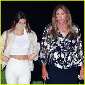 Kendall Jenner Gets Dinner at Nobu with Dad Caitlyn Jenner