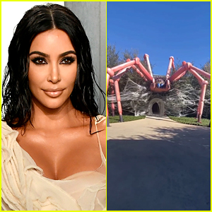 Kim Kardashian Transforms Her Home Into a Giant Spider for Halloween - Look Inside!