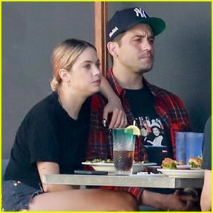 Ashley Benson & G-Eazy Keep Close While Out to Lunch in L.A.