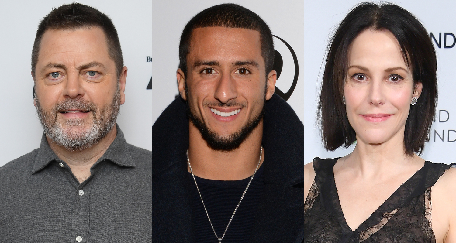 Nick Offerman & Mary Louise Parker to Play Colin Kaepernick’s Adoptive