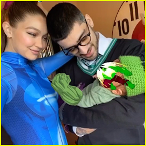 Gigi Hadid Shares First Family Photo with Zayn Malik & Their Daughter on Halloween!