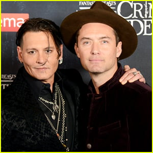 Jude Law Comments on Co-Star Johnny Depp's Exit from 'Fantastic Beasts 3'