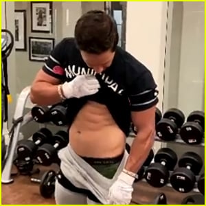 Mark Wahlberg Pulls Down His Underwear to Show Off Cupping Marks (Video)