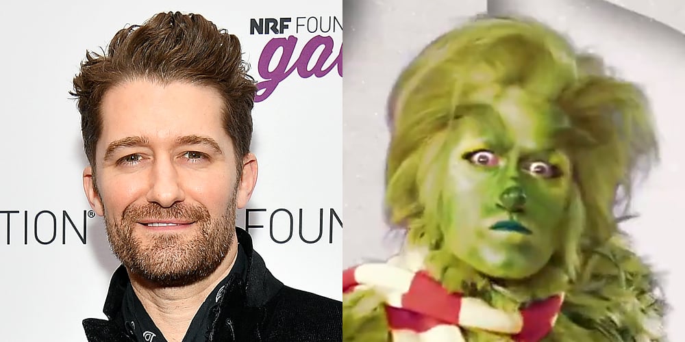 Get Your First Look at Matthew Morrison as The Grinch… Plus See All the