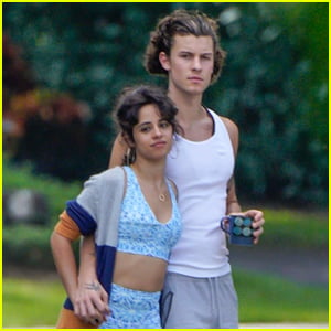 Shawn Mendes & Camila Cabello Keep Close During Their Sunday Stroll in Florida