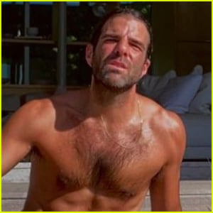 Zachary Quinto Bares Ripped Abs in New Shirtless Instagram Pic!