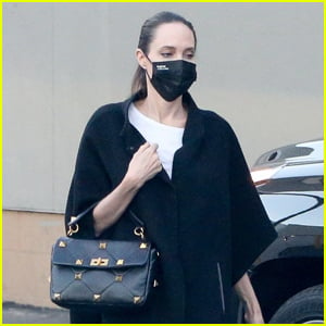 Angelina Jolie Goes Shopping With Son Knox in LA