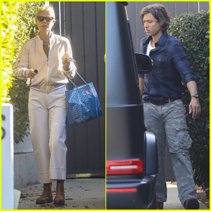Gwyneth Paltrow & Brad Falchuk Get in an Early Morning Couple's Workout